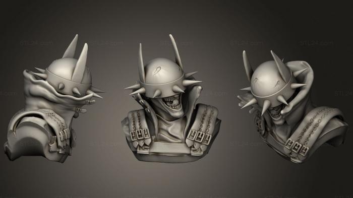 Busts of heroes and monsters (BL BUST, BUSTH_1004) 3D models for cnc